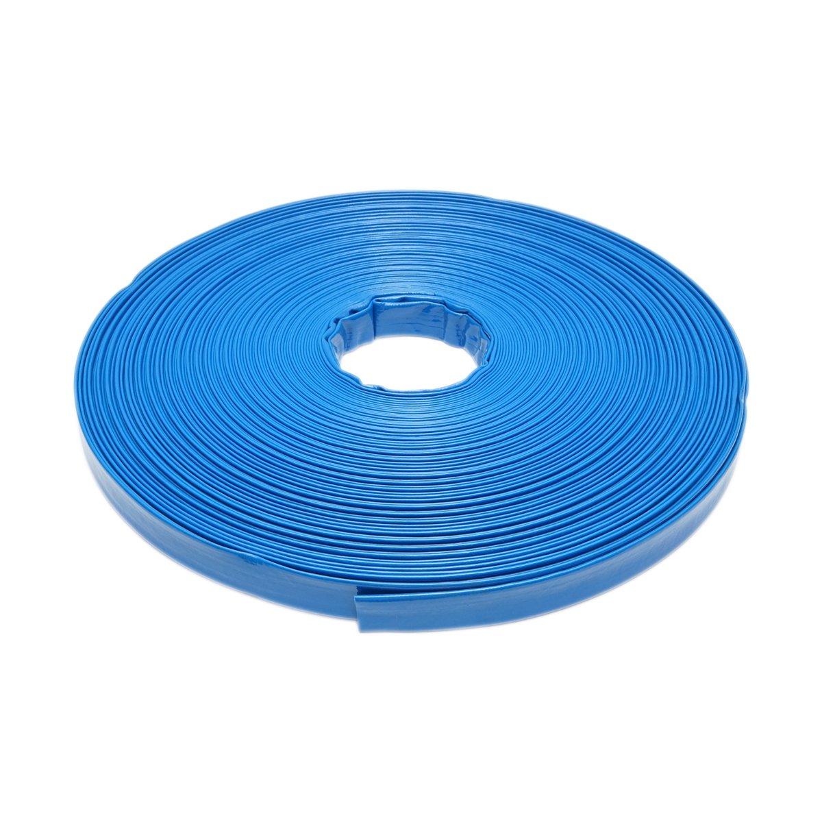 Furtun plat apa pentru irigat din PVC 1 toll lungime 100m, PN4 Breckner Germany